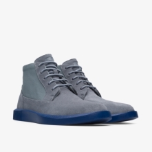 Camper Bill Mens Ankle Boots US-09471 Grey USA Stockists